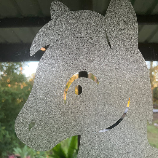 Foal – Frosted Window Cling (Farmyard Collection)