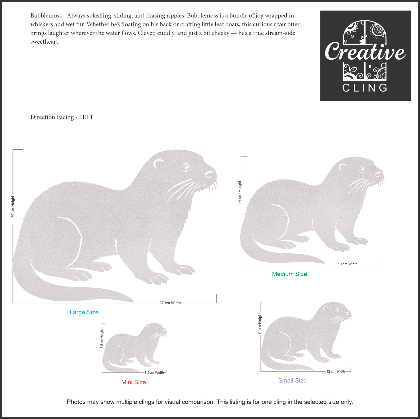 Wildlife Wonders – Australian Animals Collection - Bush Buddies – Gentle, Snuggly, and Sweet - Frosted Window Clings