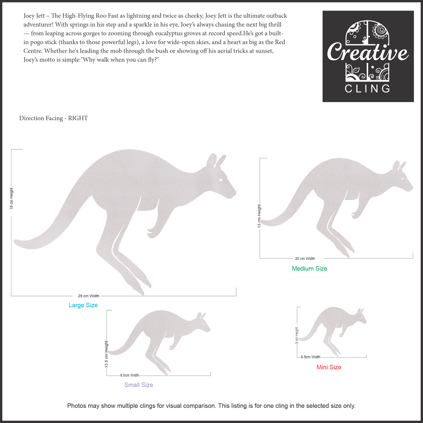 Wildlife Wonders – Australian Animals Collection - Bush Buddies – Gentle, Snuggly, and Sweet - Frosted Window Clings